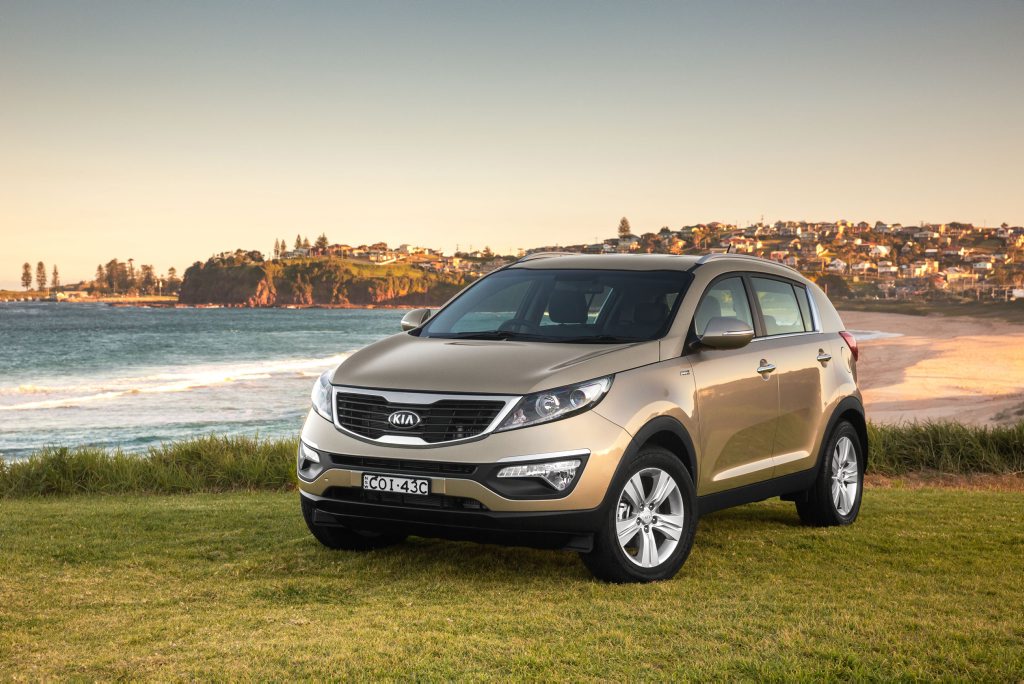 The Series II Kia Sportage. The Series II Kia Sportage.